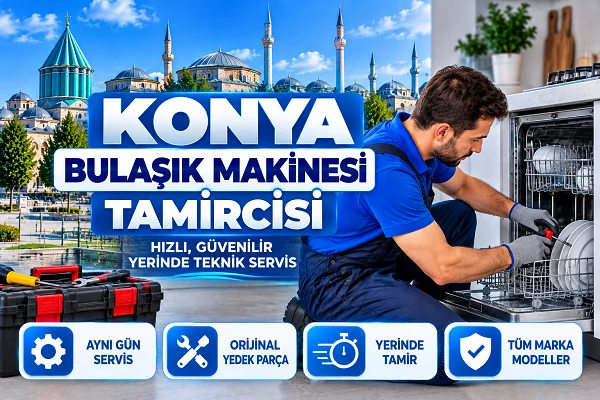 Konya Bulaşık Makinesi Tamircisi Sık Hatalar ve Çözümler